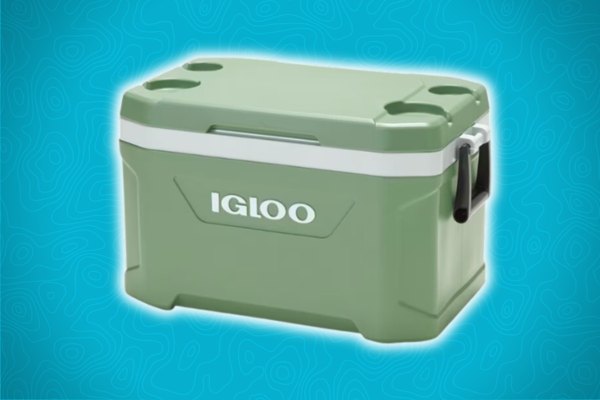 Igloo cooler.