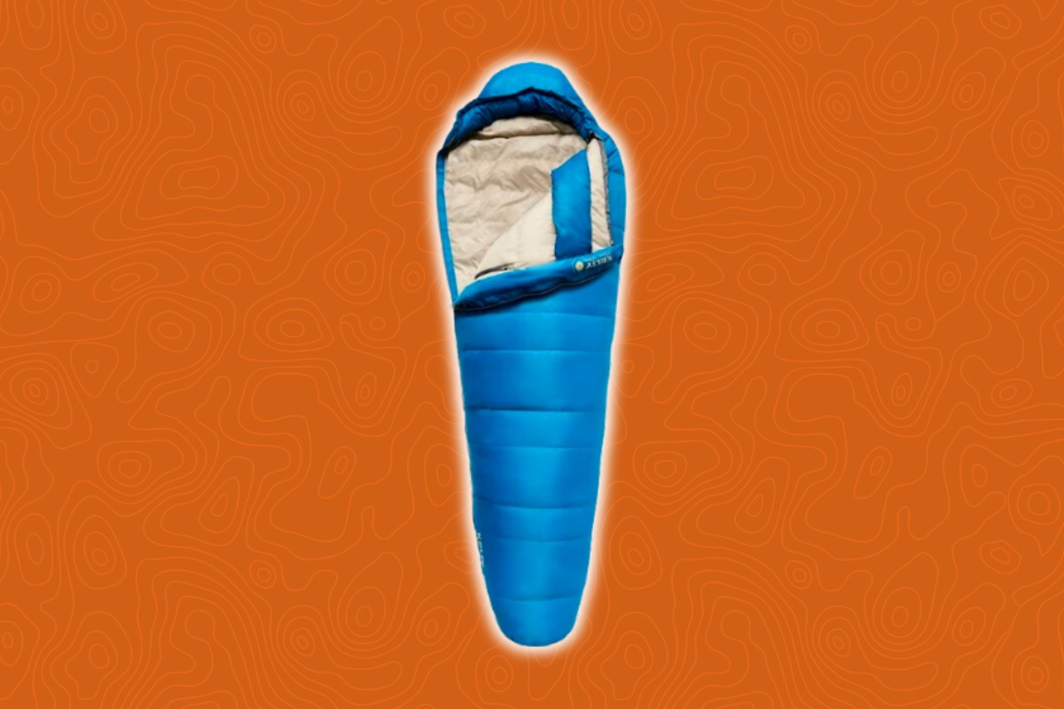 Kelty Cosmic Down sleeping bag.