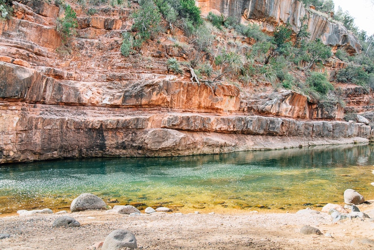 The swimming hole at grasshopper point