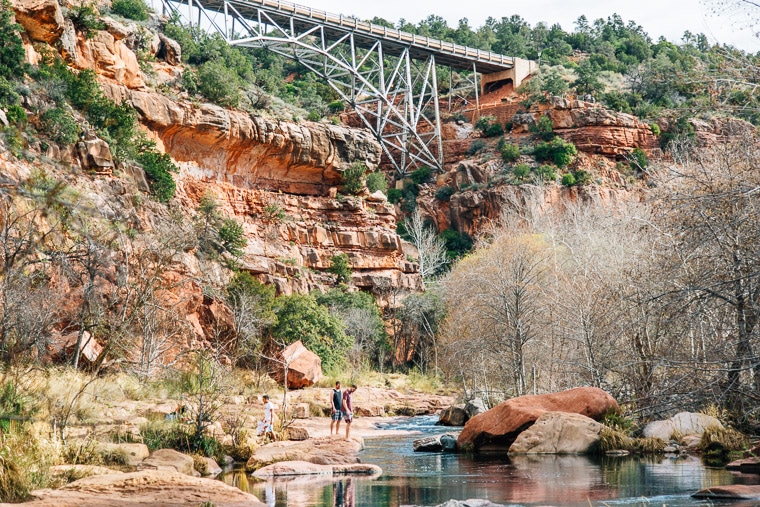 Midgely bridge above the river