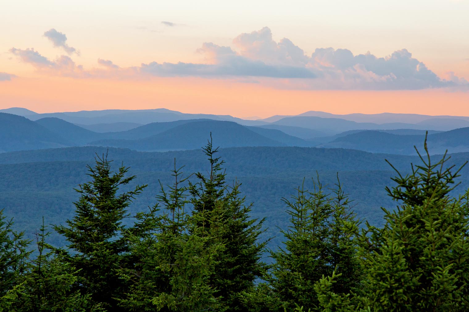 View from Spruce Knob West Virginia