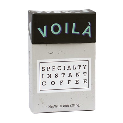 Voila coffee packaging