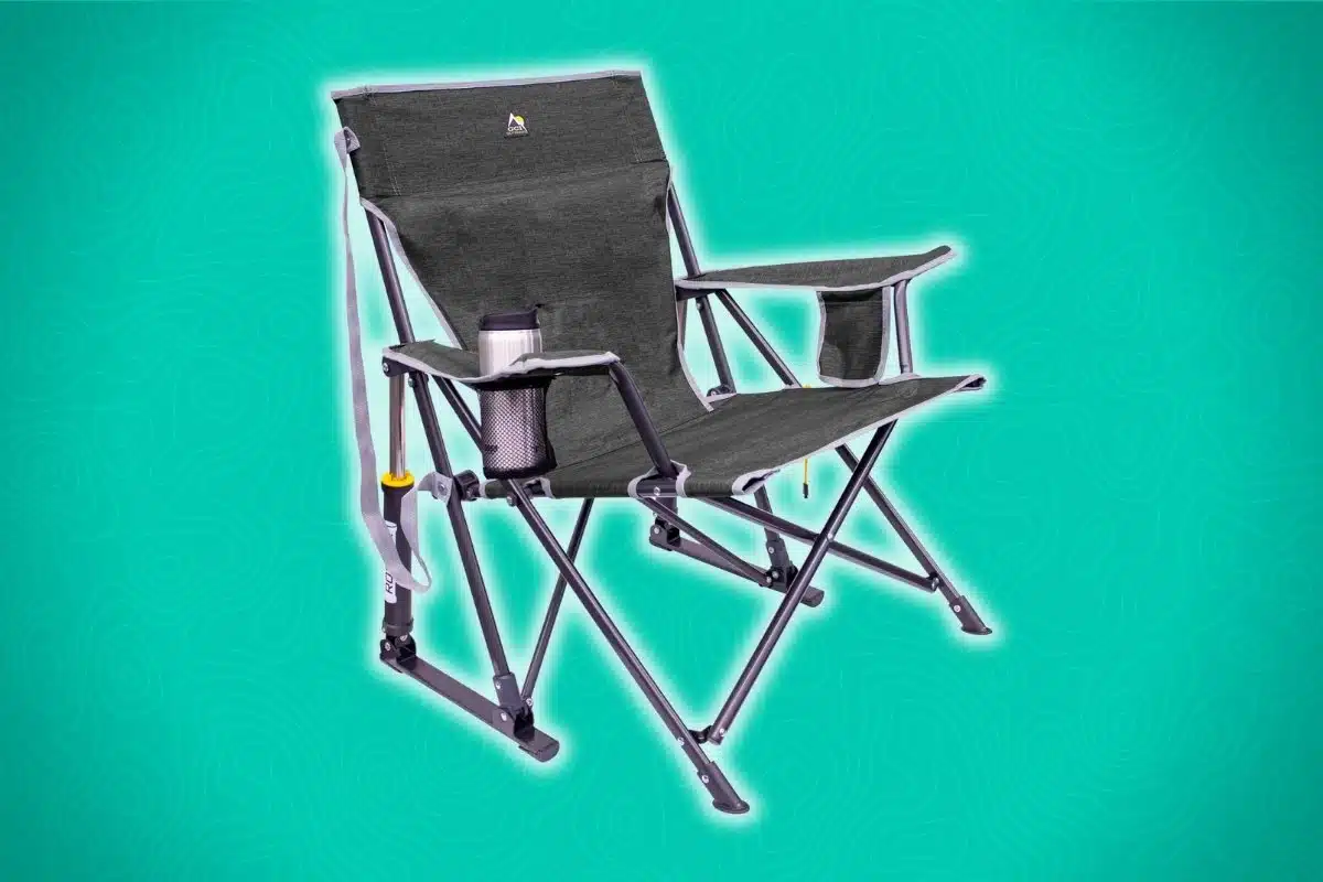 Camp rocking chair product image.