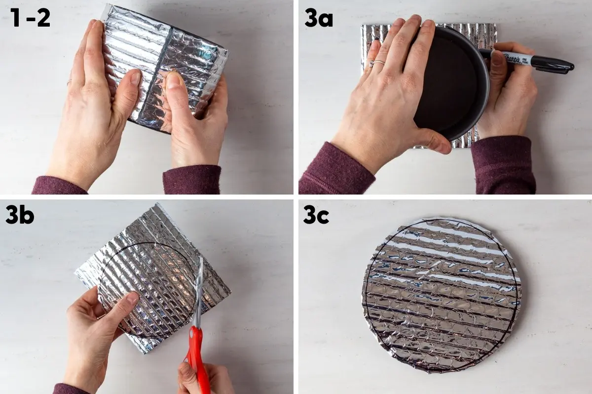 Measuring and cutting the cozy sidewall and base